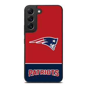 NEW ENGLAND PATRIOTS STRIPS FOOTBALL LOGO Samsung Galaxy S22 Plus Case