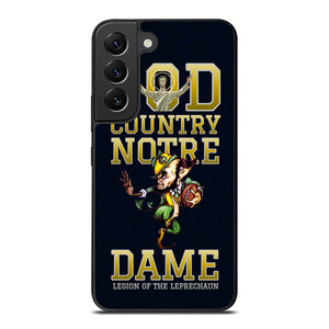 NOTRE DAME FIGHTING GOD COUNTRY Samsung Galaxy S22 Plus Case