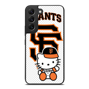 SAN FRANCISCO GIANTS MLB HELLO KITTY Samsung Galaxy S22 Plus Case SAN FRANCISCO GIANTS MLB HELLO KITTY Samsung Galaxy S22 Plus Case