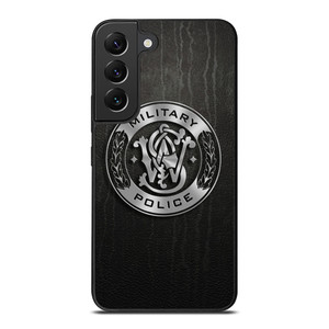 SMITH AND WESSON MILITARY POLICE METAL LOGO Samsung Galaxy S22 Plus Case