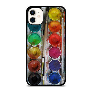 PAINT BOX WATERCOLOR iPhone 11 Case