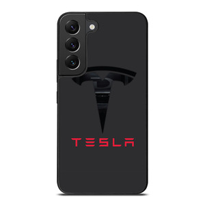 TESLA MOTORS BLACK ICON Samsung Galaxy S22 Plus Case