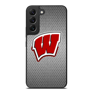 WISCONSIN BADGER EMBLEM Samsung Galaxy S22 Plus Case WISCONSIN BADGER EMBLEM Samsung Galaxy S22 Plus Case