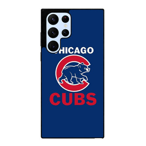 CHICAGO CUBS BLUE RED LOGO BASEBALL Samsung Galaxy S22 Ultra Case Samsung