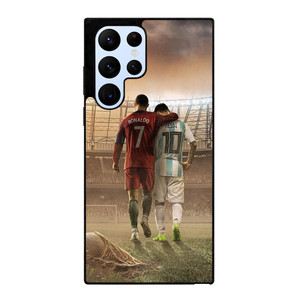 CRISTIANO RONALDO AND LIONEL MESSI Samsung Galaxy S22 Ultra Case Samsung