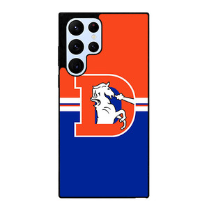 DENVER BRONCOS HORSE WHITE LOGO Samsung Galaxy S22 Ultra Case Samsung