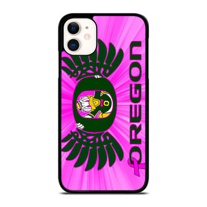 PINK GIRLS OREGON DUCKS iPhone 11 Case
