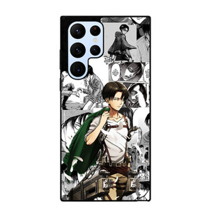 LEVI ACKERMAN CARTOON MANGA ATTACK ON TITAN Samsung Galaxy S22 Ultra Case Samsung