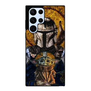 MANDALORIAN AND BABY YODA STAR WARS ART Samsung Galaxy S22 Ultra Case Samsung