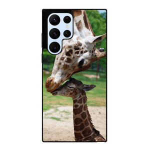 MOM AND BABY GIRAFFE Samsung Galaxy S22 Ultra Case Samsung