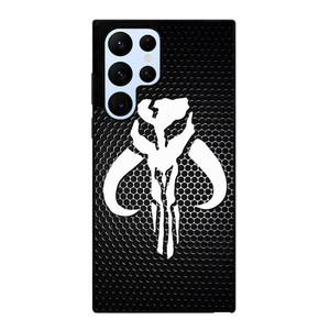 STAR WARS MANDALORIAN LOGO CARBON Samsung Galaxy S22 Ultra Case Samsung