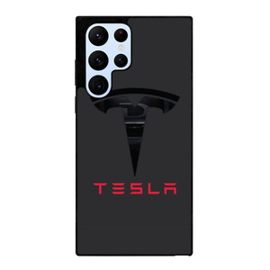 TESLA MOTORS BLACK ICON Samsung Galaxy S22 Ultra Case Samsung
