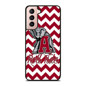 ALABAMA CRIMSON TIDE STRIP ROLL Samsung Galaxy S21 Case ALABAMA CRIMSON TIDE STRIP ROLL Samsung Galaxy S21 Case