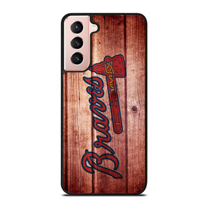 ATLANTA BRAVES BASEBALL WOOD Samsung Galaxy S21 Case ATLANTA BRAVES BASEBALL WOOD Samsung Galaxy S21 Case