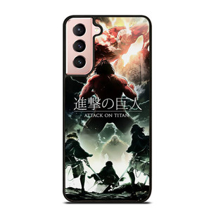 ATTACK ON TITAN ALL CHARACTER FINAL Samsung Galaxy S21 Case