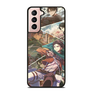 ATTACK ON TITAN LEVI ACKERMAN ANIME Samsung Galaxy S21 Case ATTACK ON TITAN LEVI ACKERMAN ANIME Samsung Galaxy S21 Case