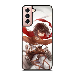 ATTACK ON TITAN MIKASA ACKERMAN ANIME MANGA Samsung Galaxy S21 Case ATTACK ON TITAN MIKASA ACKERMAN ANIME MANGA Samsung Galaxy S21 Case