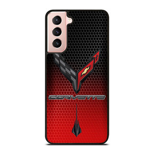 CORVETTE CHEVY STINGRAY LOGO RED Samsung Galaxy S21 Case CORVETTE CHEVY STINGRAY LOGO RED Samsung Galaxy S21 Case