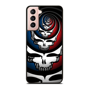 GRATEFUL DEAD SKULL ROUNDED Samsung Galaxy S21 Case GRATEFUL DEAD SKULL ROUNDED Samsung Galaxy S21 Case