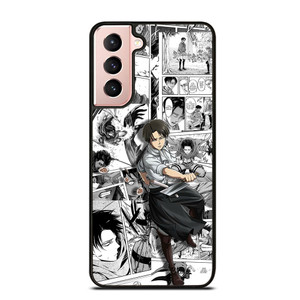 LEVI ACKERMAN ATTACK ON TITAN MANGA CARTOON Samsung Galaxy S21 Case LEVI ACKERMAN ATTACK ON TITAN MANGA CARTOON Samsung Galaxy S21 Case