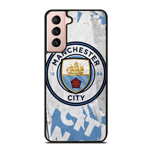 MANCHESTER CITY FOOTBALL ART LOGO Samsung Galaxy S21 Case