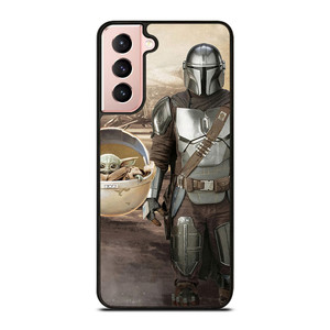 MANDALORIAN AND BABY YODA STAR WARS Samsung Galaxy S21 Case MANDALORIAN AND BABY YODA STAR WARS Samsung Galaxy S21 Case