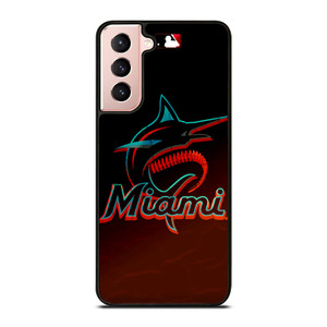 MIAMI MARLINS MLB BASEBALL TEAM LOGO Samsung Galaxy S21 Case