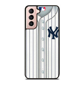 NEW YORK YANKEES JERSEY Samsung Galaxy S21 Case NEW YORK YANKEES JERSEY Samsung Galaxy S21 Case