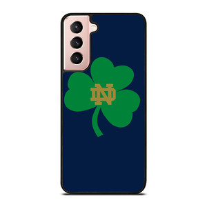 NOTRE DAME FIGHTING IRISH LEAF LOGO Samsung Galaxy S21 Case