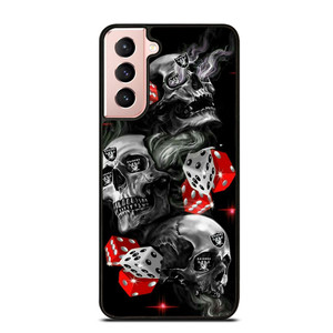 OAKLAND RAIDERS SKULL LOGO Samsung Galaxy S21 Case