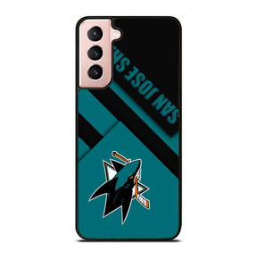 SAN JOSE SHARKS LOGO NHL Samsung Galaxy S21 Case SAN JOSE SHARKS LOGO NHL Samsung Galaxy S21 Case