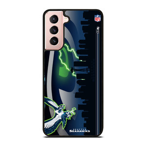 SEATTLE SEAHAWKS LOGO NFL TEAM MASCOT Samsung Galaxy S21 Case