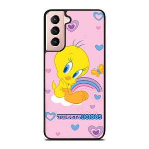 TWEETY BIRD TWEETYLICIOUS Samsung Galaxy S21 Case TWEETY BIRD TWEETYLICIOUS Samsung Galaxy S21 Case