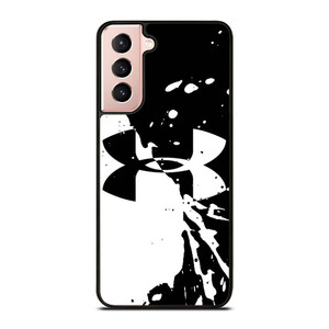 UNDER ARMOUR BLACK WHITE Samsung Galaxy S21 Case UNDER ARMOUR BLACK WHITE Samsung Galaxy S21 Case