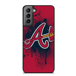 ATLANTA BRAVES MLB LOGO INITIAL Samsung Galaxy S21 Plus Case ATLANTA BRAVES MLB LOGO INITIAL Samsung Galaxy S21 Plus Case