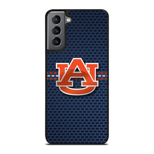 AUBURN TIGERS FOOTBALL CARBON BLUE LOGO Samsung Galaxy S21 Plus Case