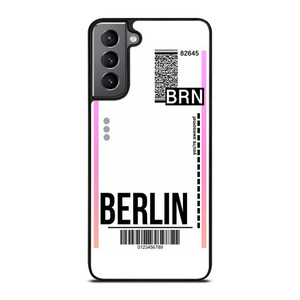 BERLIN BOARDING PASS Samsung Galaxy S21 Plus Case BERLIN BOARDING PASS Samsung Galaxy S21 Plus Case
