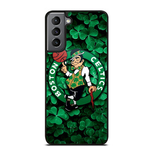 BOSTON CELTICS GREEN LOGO BASKETBALL TEAM Samsung Galaxy S21 Plus Case