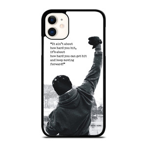 ROCKY MOTIVATIONAL QUOTES iPhone 11 Case ROCKY MOTIVATIONAL QUOTES iPhone 11 Case