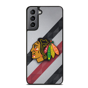 CHICAGO BLACK HAWKS NHL HOCKEY TEAM LOGO Samsung Galaxy S21 Plus Case