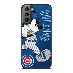 CHICAGO CUBS BASEBALL MICKEY MOUSE Samsung Galaxy S21 Plus Case