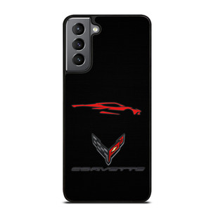 CORVETTE STINGRAY C8 CAR LOGO Samsung Galaxy S21 Plus Case CORVETTE STINGRAY C8 CAR LOGO Samsung Galaxy S21 Plus Case