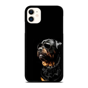 ROTTEILER DOG GLASSES iPhone 11 Case