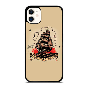 SAILOR JERRY TATTOO HOMEWARD BOUND iPhone 11 Case SAILOR JERRY TATTOO HOMEWARD BOUND iPhone 11 Case