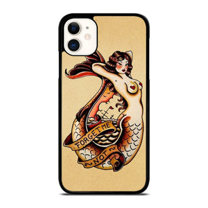 SAILOR JERRY TATTOO MERMAID iPhone 11 Case