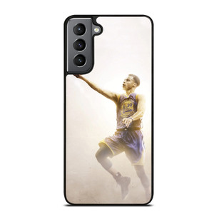 GOLDEN STATE WARRIORS STEPHEN CURRY LAY UP Samsung Galaxy S21 Plus Case