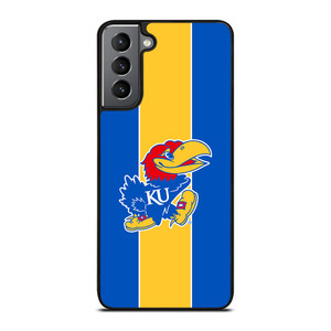 KANSAS JAYHAWKS STRIPS Samsung Galaxy S21 Plus Case