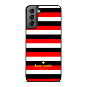 KATE SPADE PATTERN RED BLACK Samsung Galaxy S21 Plus Case KATE SPADE PATTERN RED BLACK Samsung Galaxy S21 Plus Case