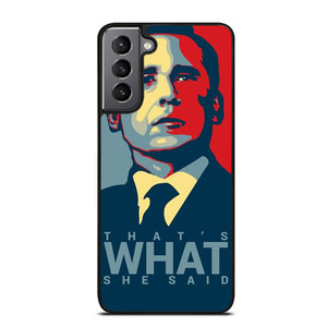MICHAEL SCOTT ART Samsung Galaxy S21 Plus Case