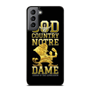 NOTRE DAME FIGHTING IRISH GOLD EDITION Samsung Galaxy S21 Plus Case NOTRE DAME FIGHTING IRISH GOLD EDITION Samsung Galaxy S21 Plus Case